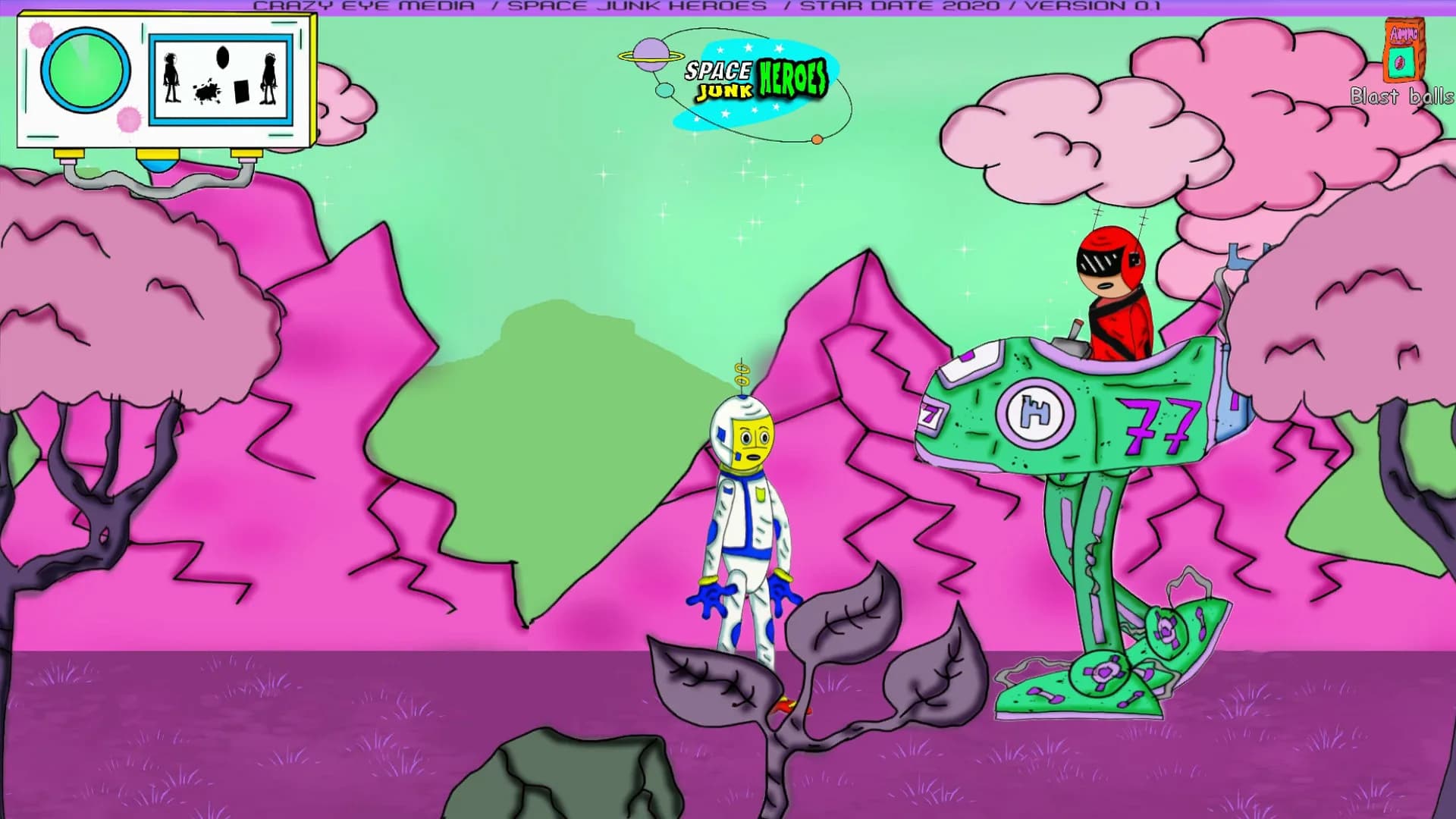 SPACE JUNK HEROES görsel 4
