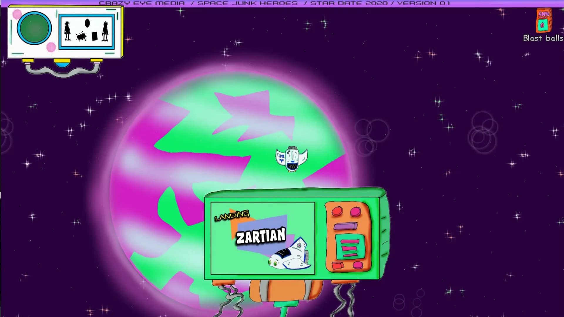 SPACE JUNK HEROES görsel 6