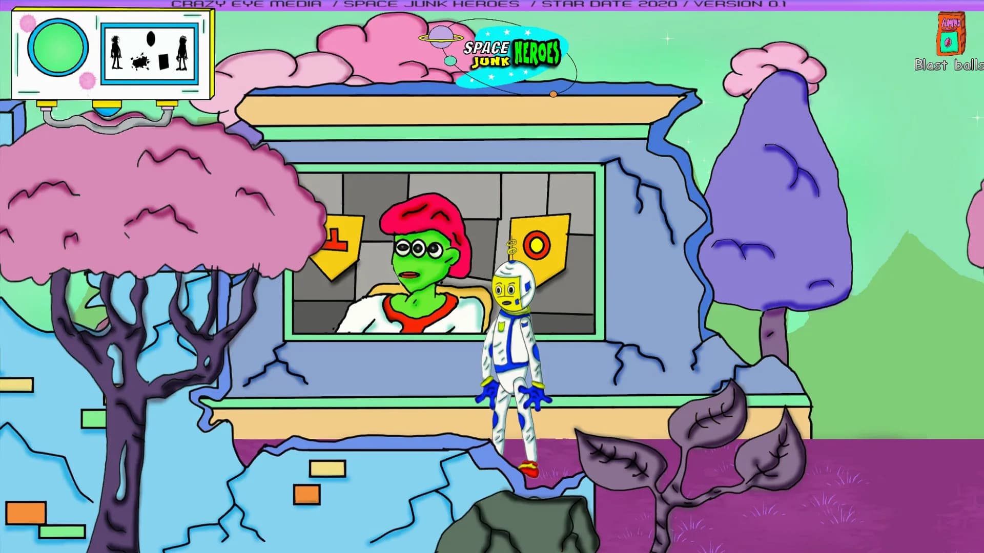 SPACE JUNK HEROES görsel 7