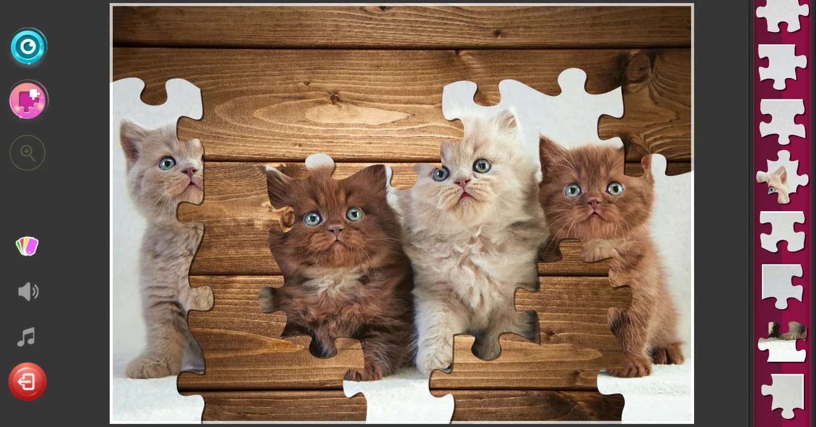 Cat's Life Jigsaw Puzzles görsel 4