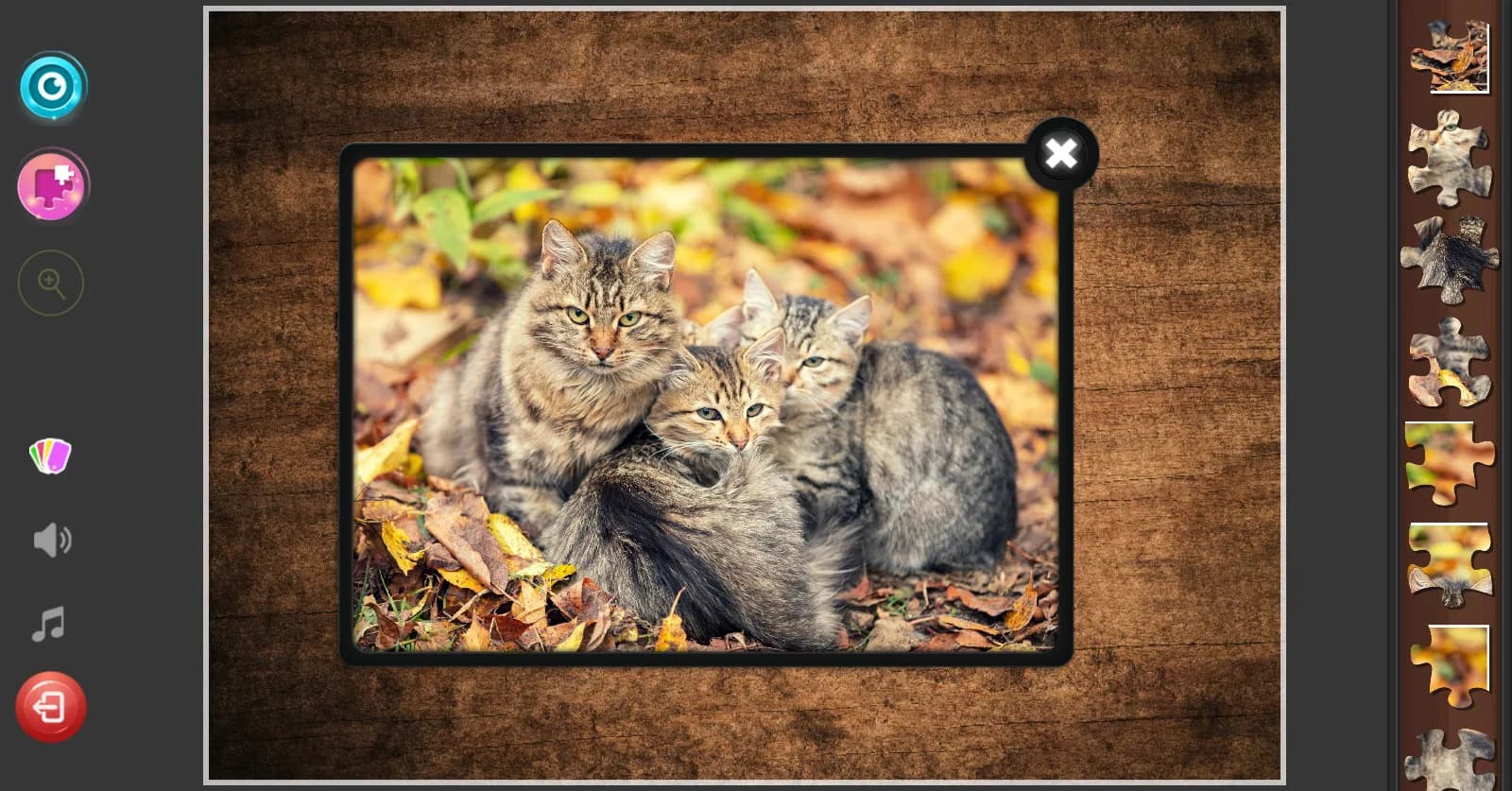 Cat's Life Jigsaw Puzzles görsel 6