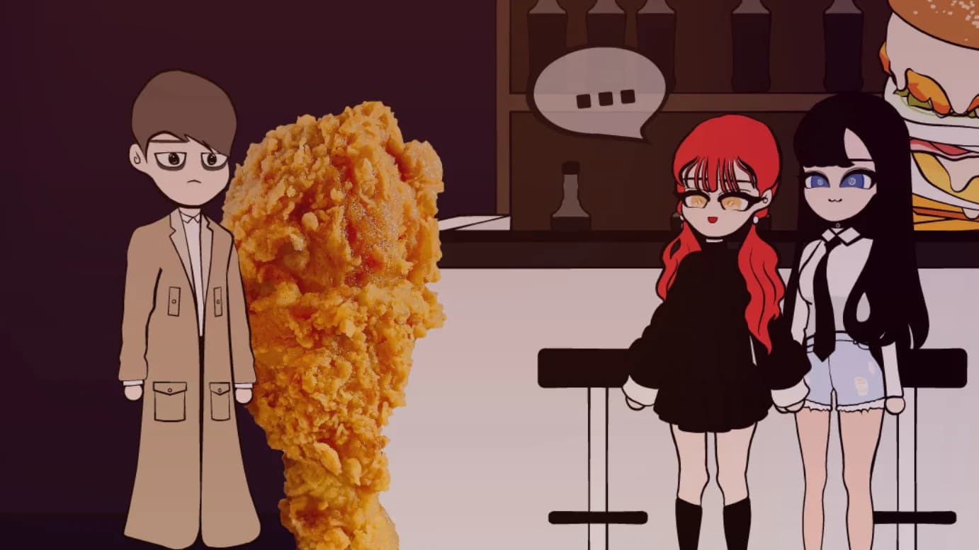 Fried Chicken in Wonderland görsel 3
