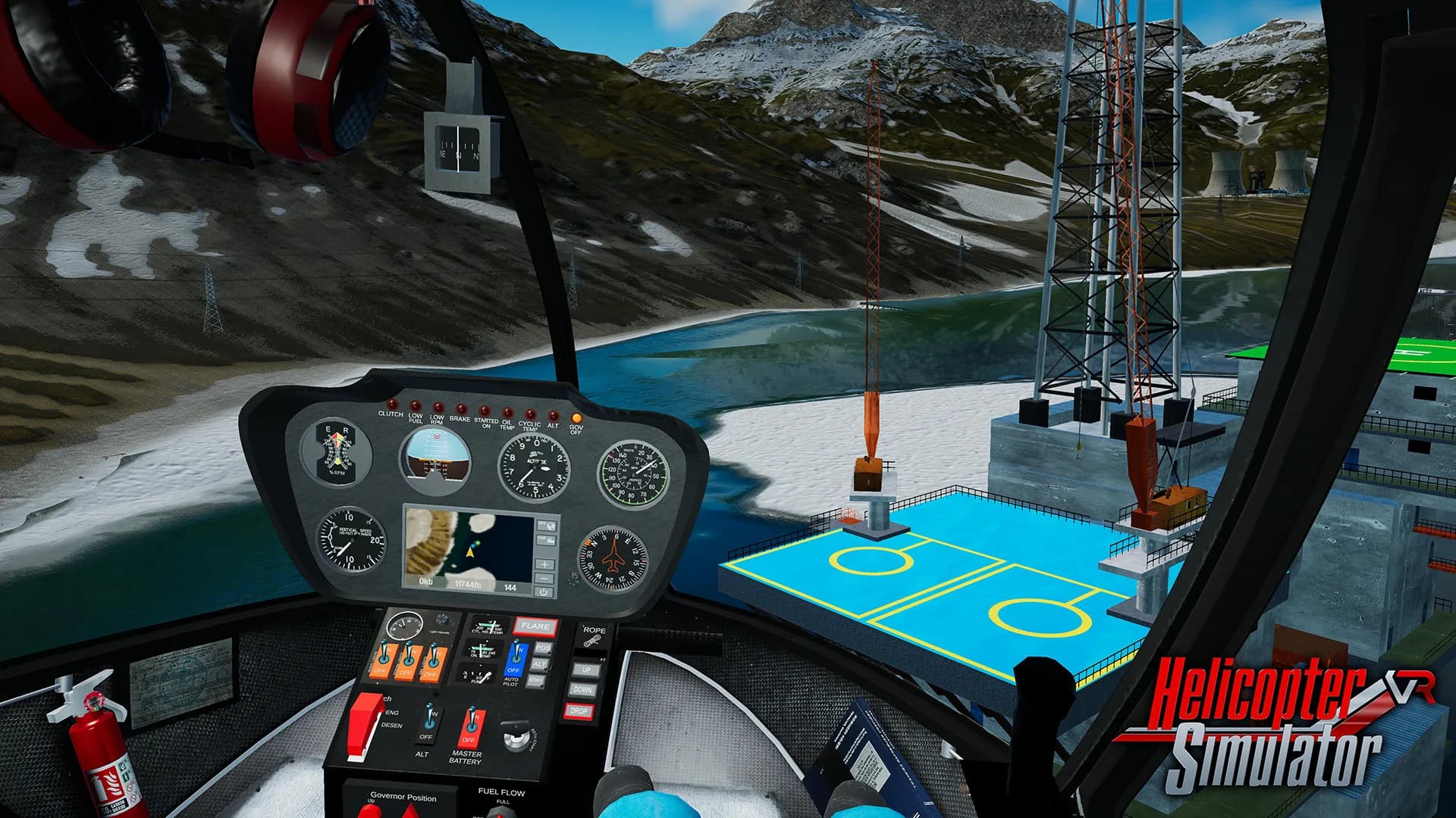 Helicopter Simulator VR 2021 - Rescue Missions görsel 13
