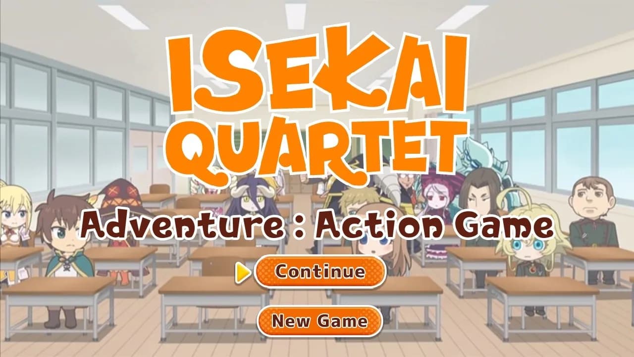 Pixel Game Maker Series  ISEKAI QUARTET Adventure Action Game görsel 2