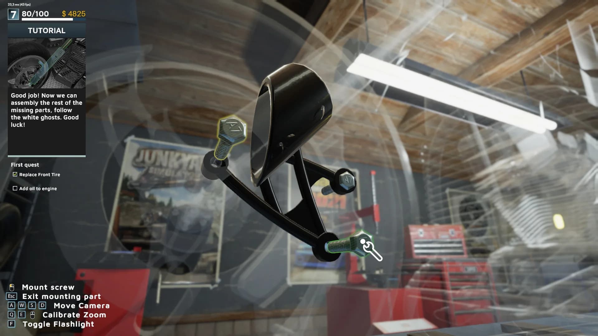 Motorcycle Mechanic Simulator 2021: Prologue görsel 4