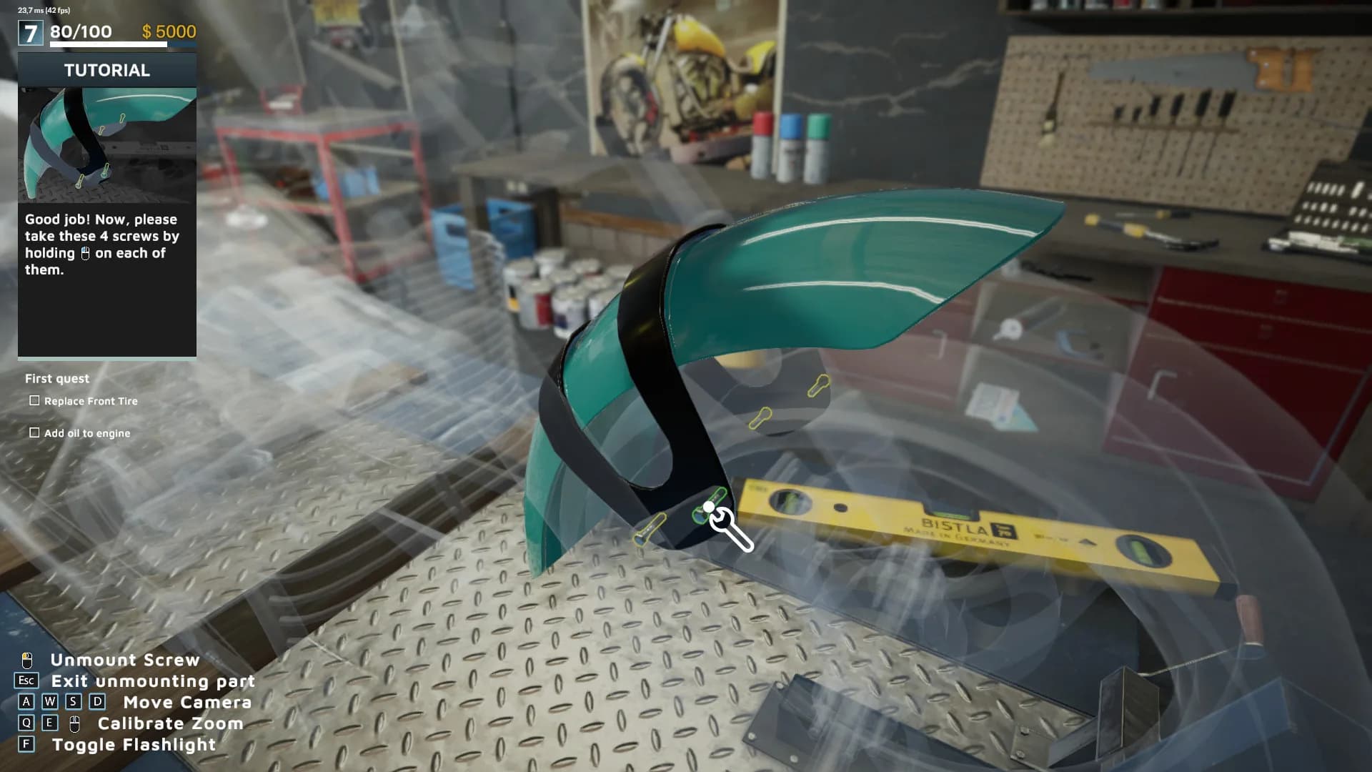 Motorcycle Mechanic Simulator 2021: Prologue görsel 7