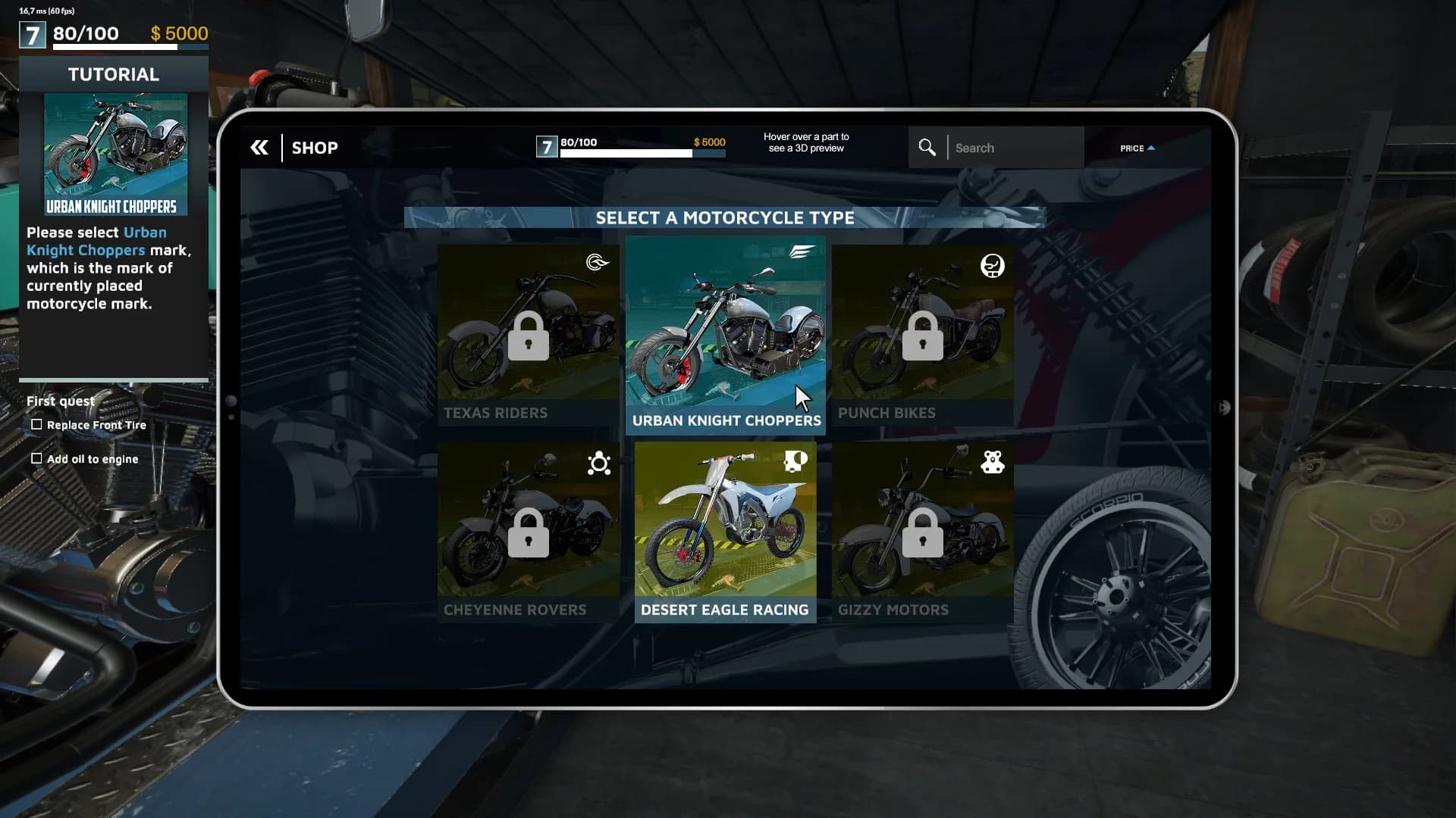 Motorcycle Mechanic Simulator 2021: Prologue görsel 11