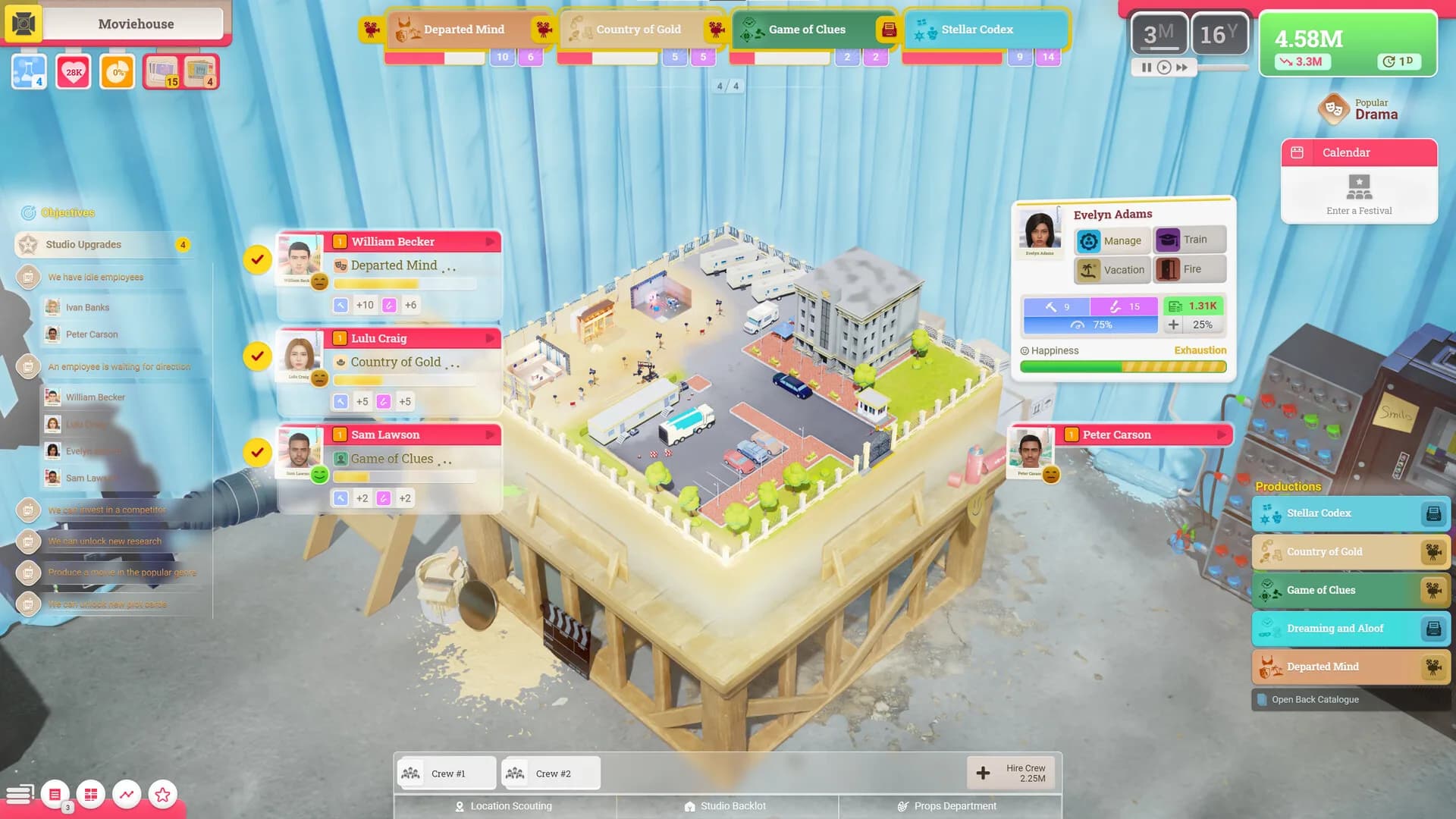Moviehouse – The Film Studio Tycoon görsel 3