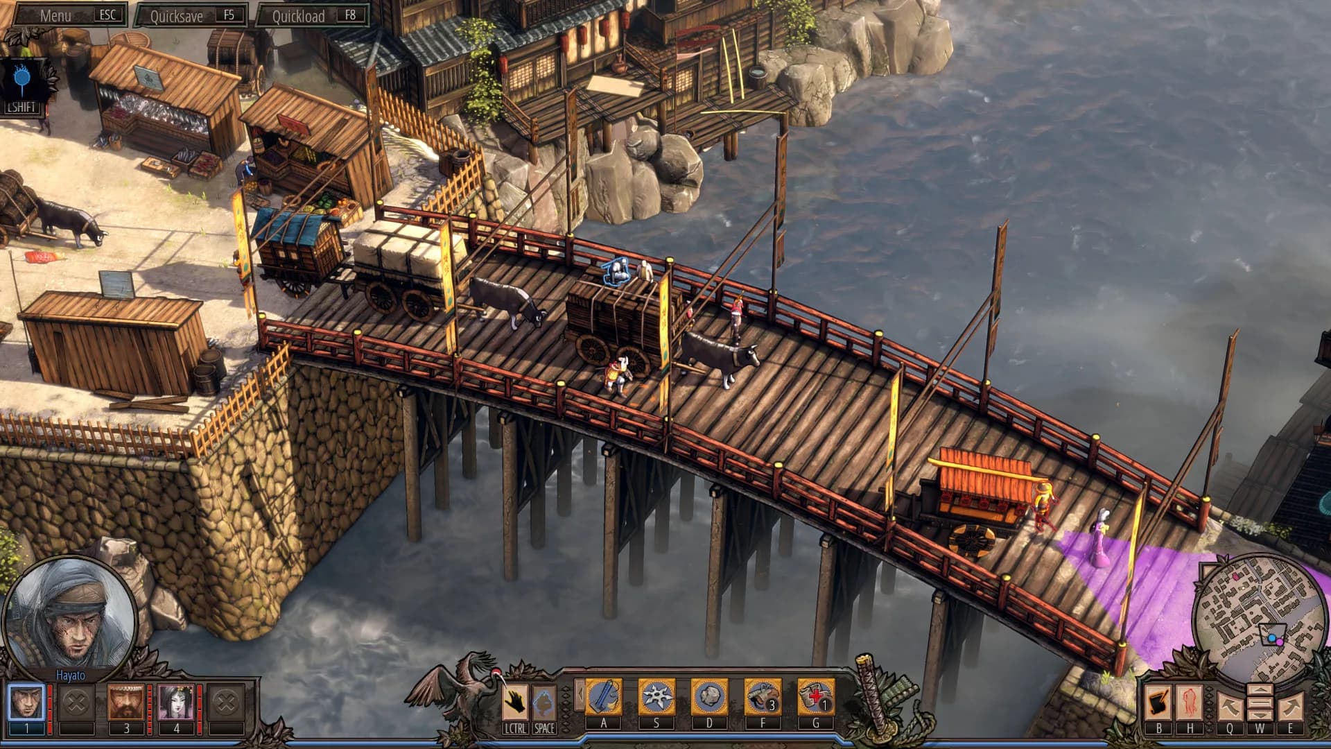 Shadow Tactics: Aiko's Choice görsel 2