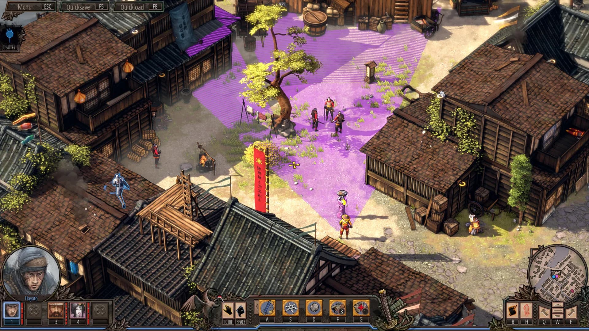Shadow Tactics: Aiko's Choice görsel 7