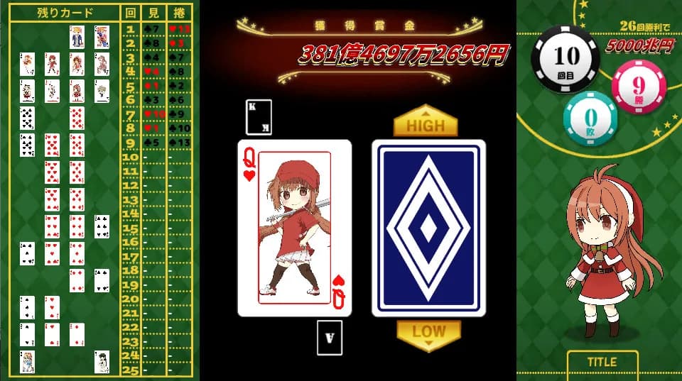 HIGH&LOW　～めざせ！　26連勝！　5000兆円への道～ görsel 11
