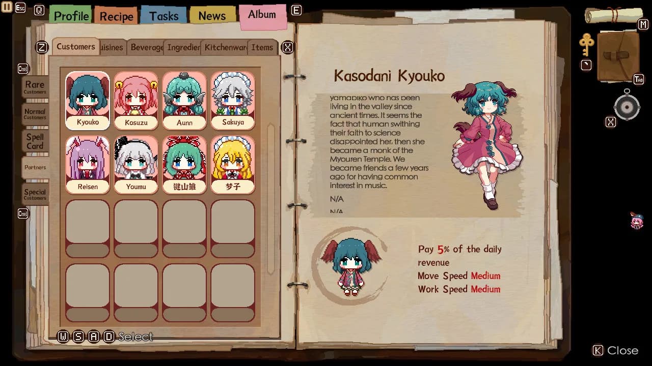 东方夜雀食堂 - Touhou Mystia's Izakaya görsel 32