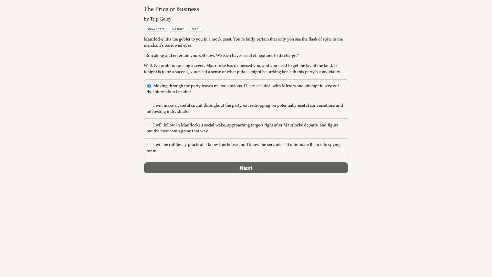 Faerie's Bargain: The Price of Business görsel 2