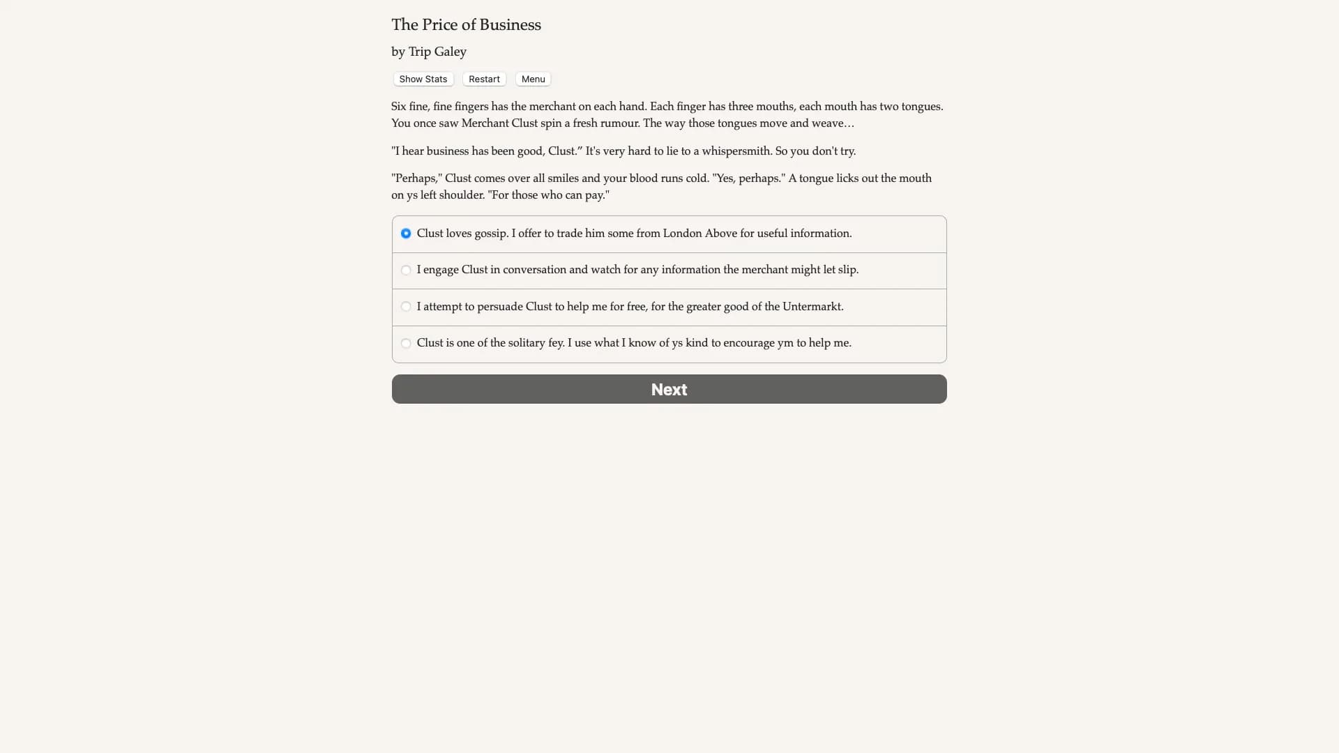 Faerie's Bargain: The Price of Business görsel 5