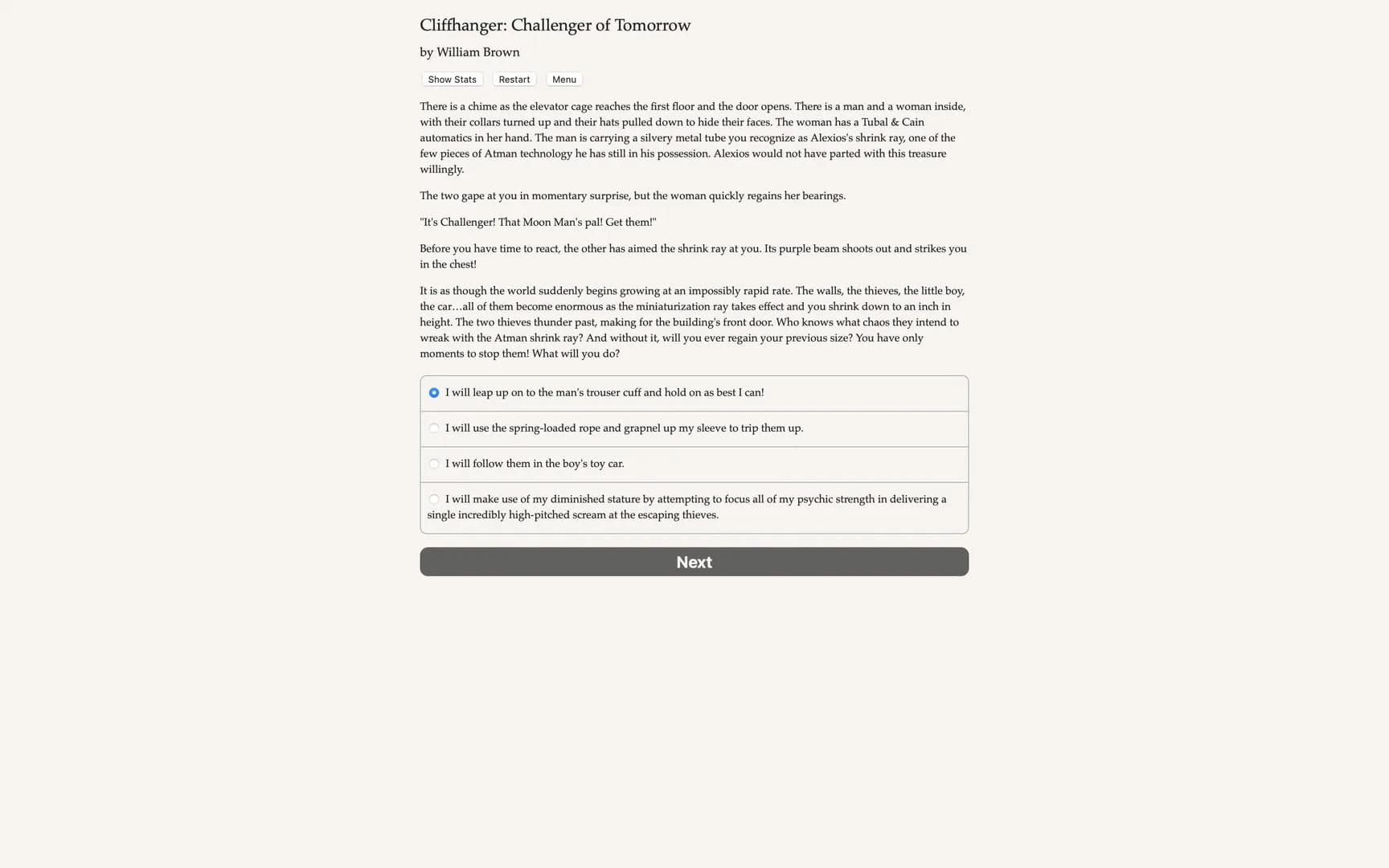Cliffhanger: Challenger of Tomorrow görsel 2