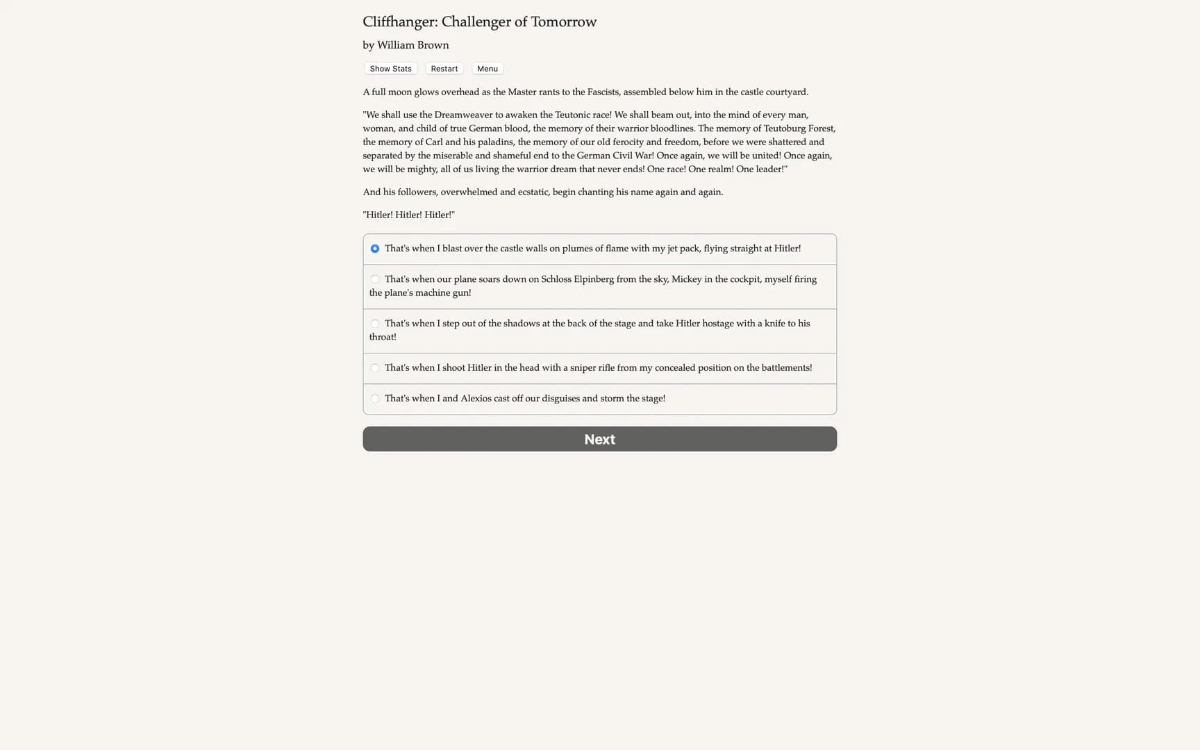 Cliffhanger: Challenger of Tomorrow görsel 3