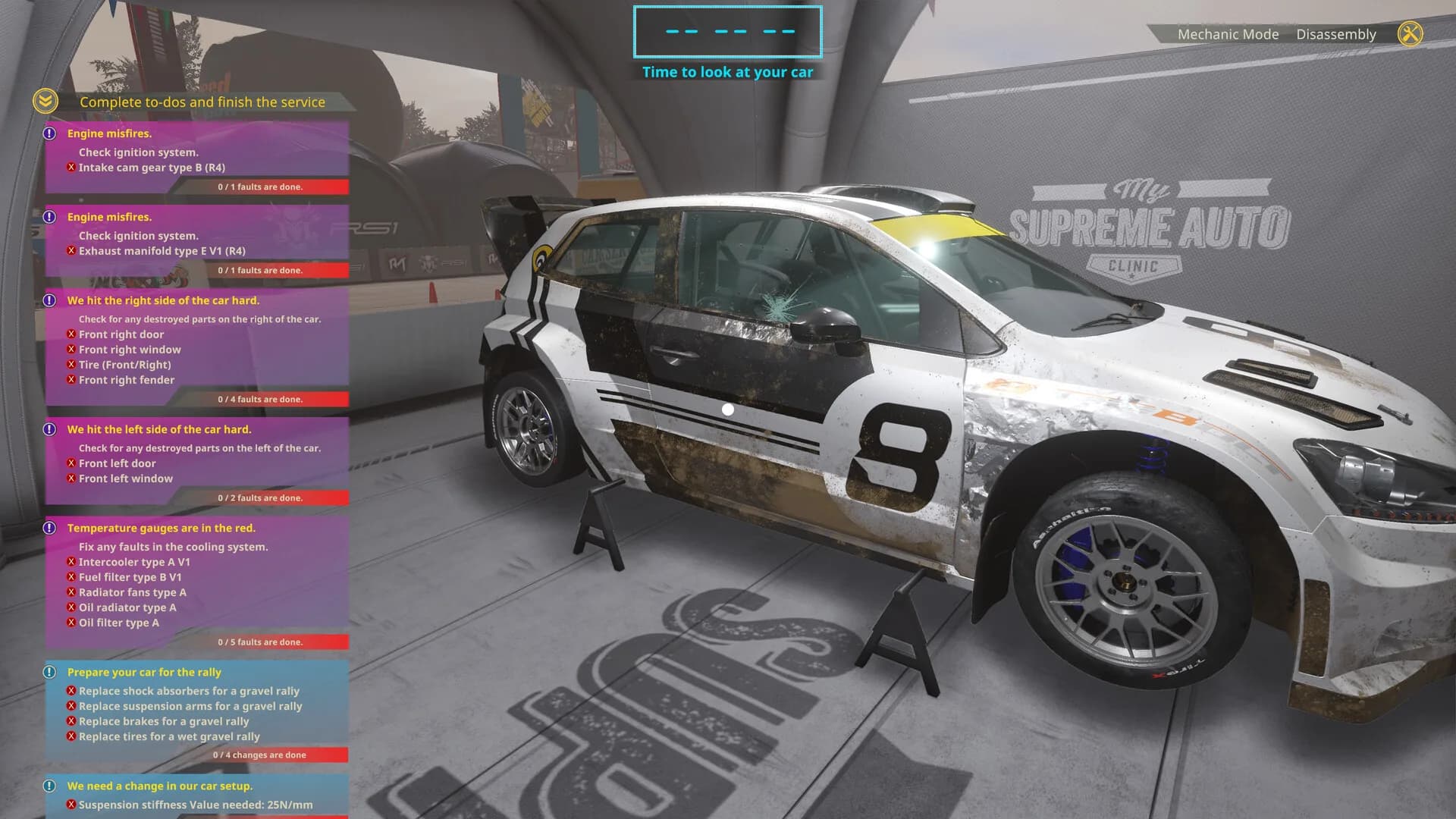 Rally Mechanic Simulator görsel 14