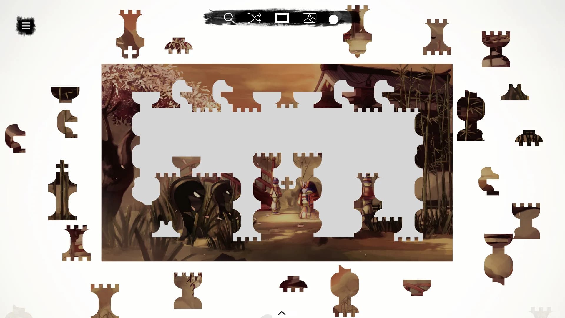 Shinobi's Way - a jigsaw chess tale görsel 2