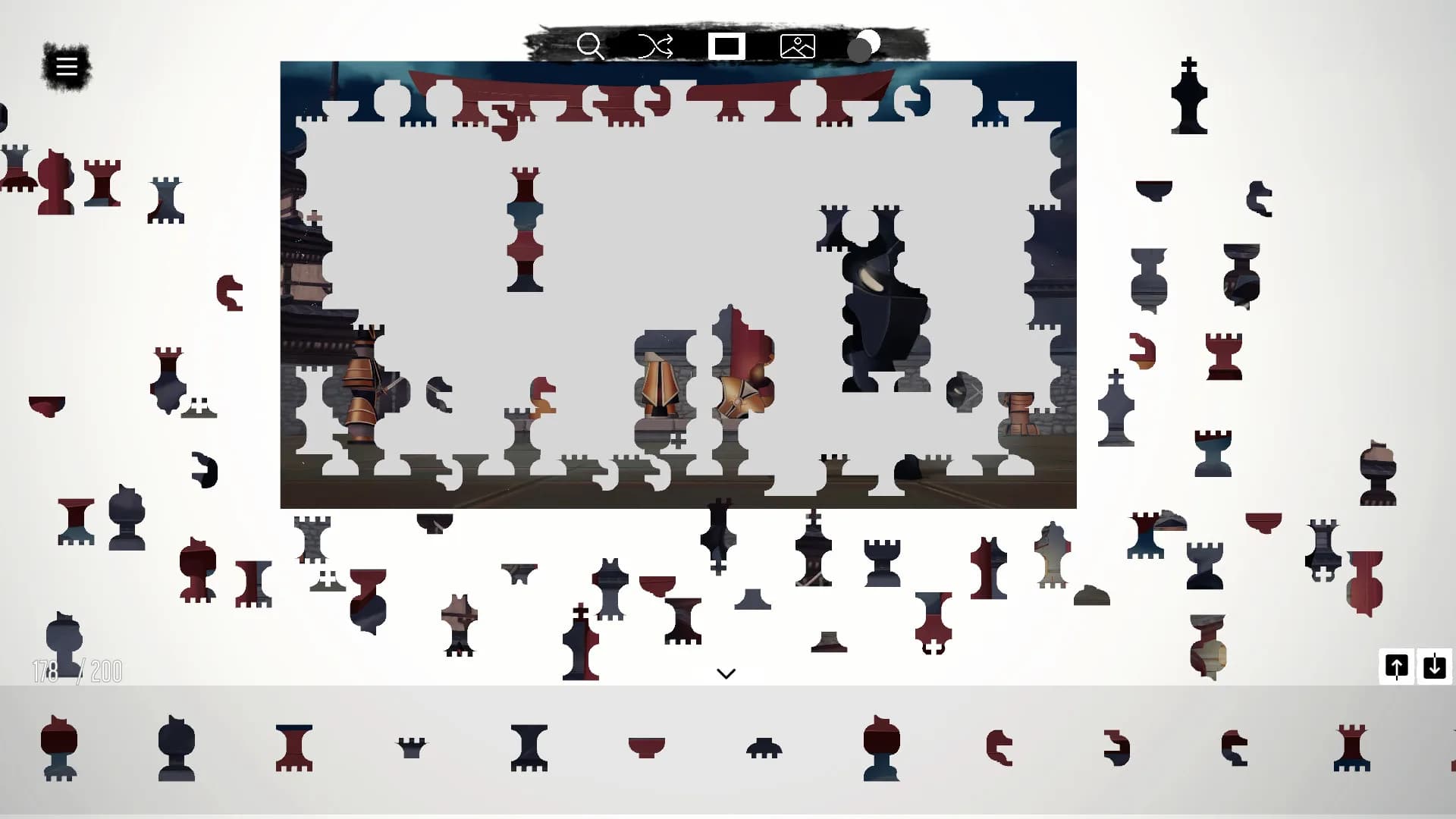 Shinobi's Way - a jigsaw chess tale görsel 5