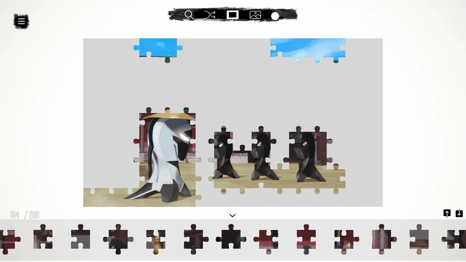 Shinobi's Way - a jigsaw chess tale görsel 6