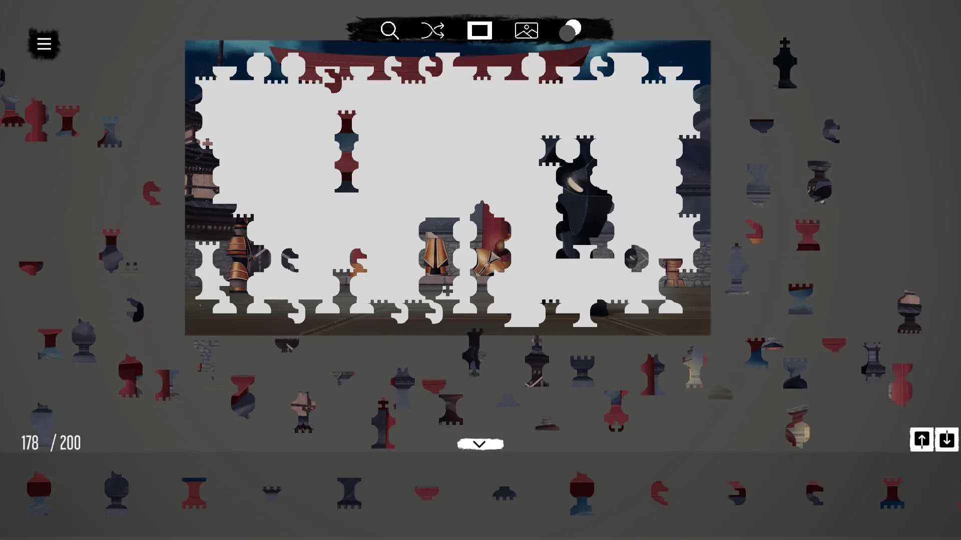 Shinobi's Way - a jigsaw chess tale görsel 9