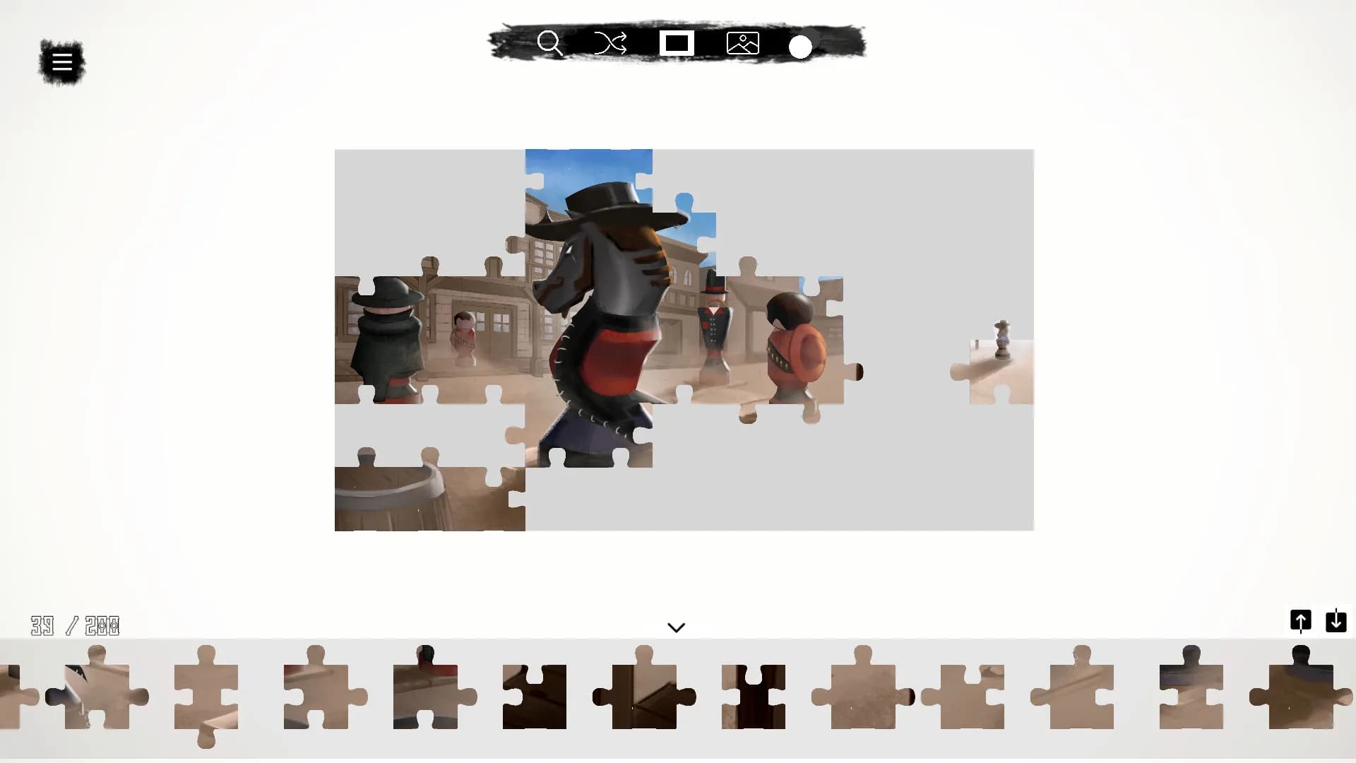 Jessie 'Boom' James - a jigsaw chess tale görsel 4