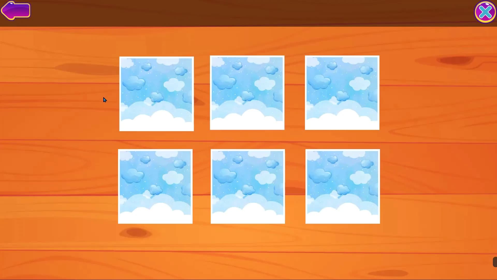 Cute Animals Memory Card Game görsel 2