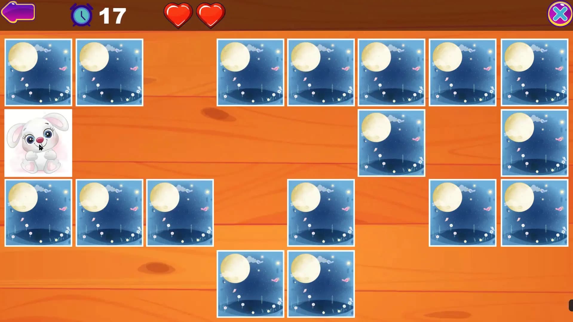 Cute Animals Memory Card Game görsel 8