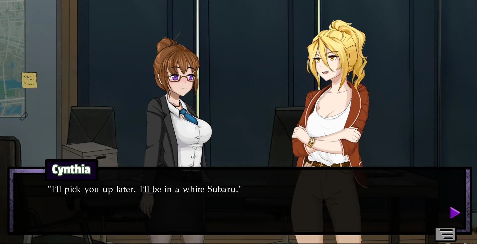 Foul Play - Yuri Visual Novel görsel 3