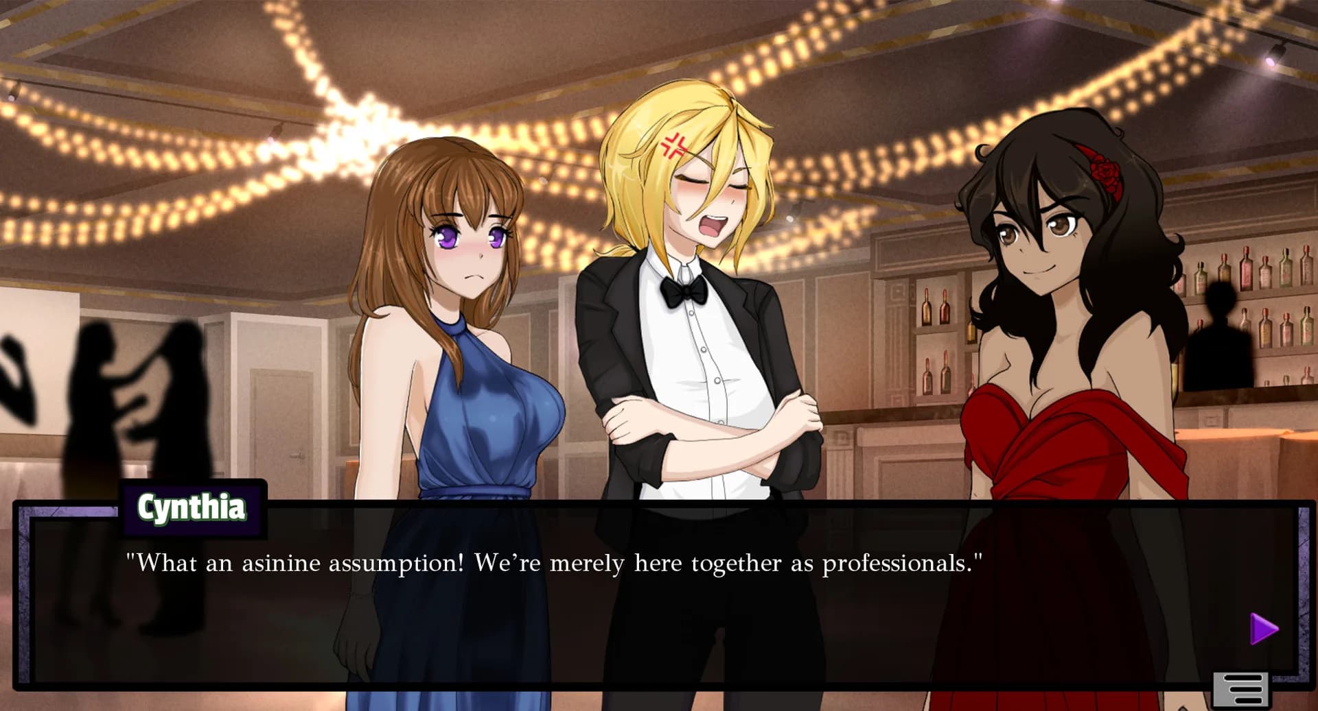 Foul Play - Yuri Visual Novel görsel 4
