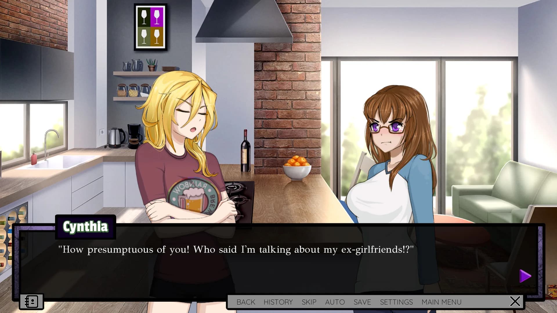 Foul Play - Yuri Visual Novel görsel 9