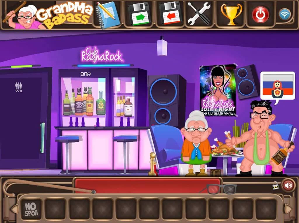 GrandMa Badass - a crazy point and click adventure görsel 2