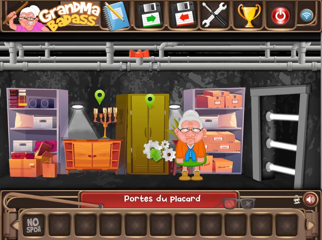 GrandMa Badass - a crazy point and click adventure görsel 12