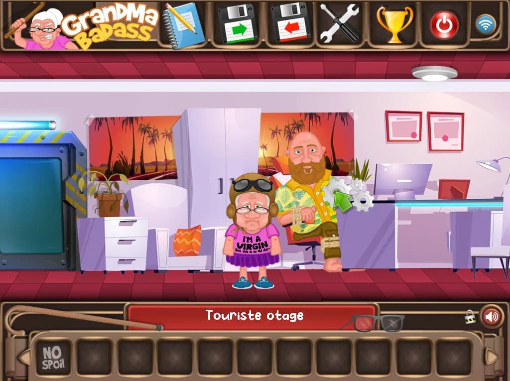 GrandMa Badass - a crazy point and click adventure görsel 17