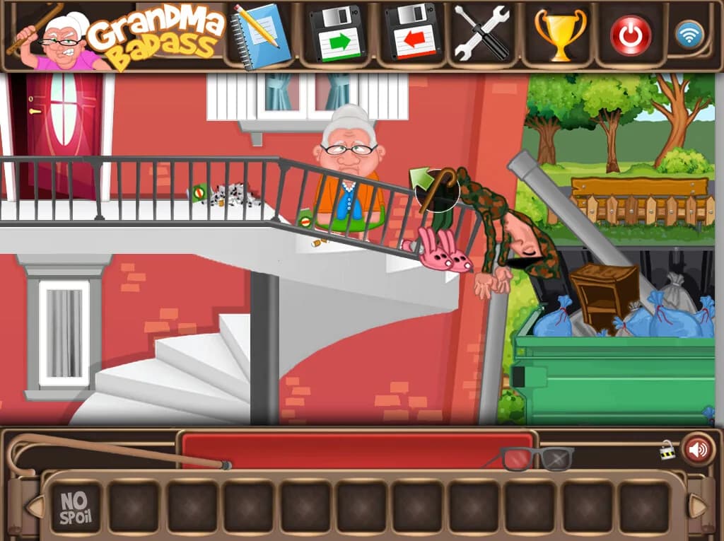 GrandMa Badass - a crazy point and click adventure görsel 5