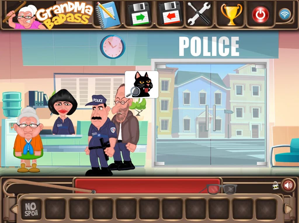 GrandMa Badass - a crazy point and click adventure görsel 6