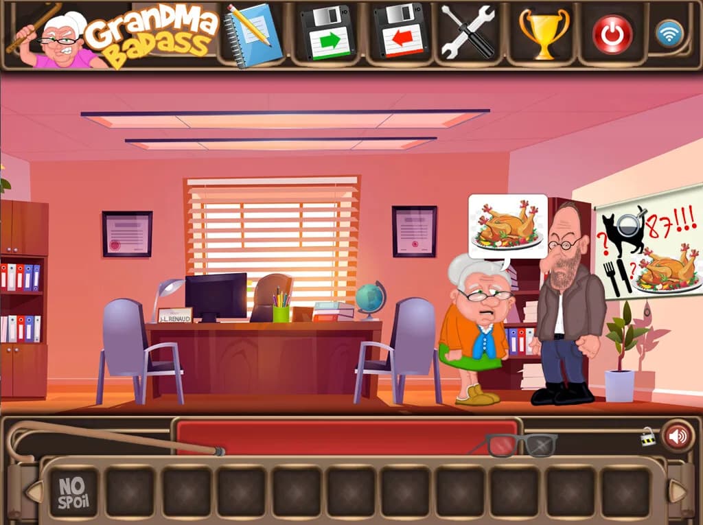 GrandMa Badass - a crazy point and click adventure görsel 7