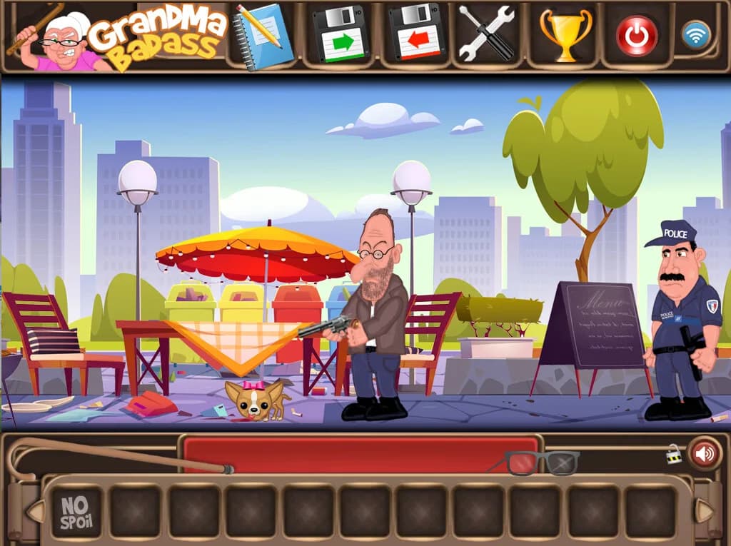 GrandMa Badass - a crazy point and click adventure görsel 9