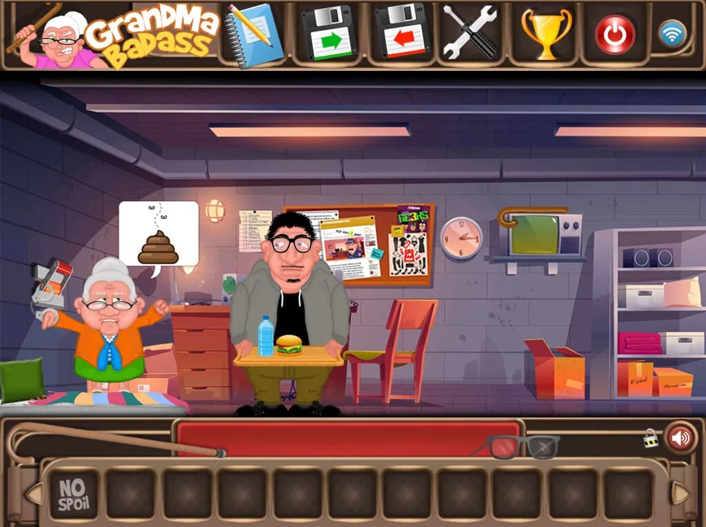 GrandMa Badass - a crazy point and click adventure görsel 11