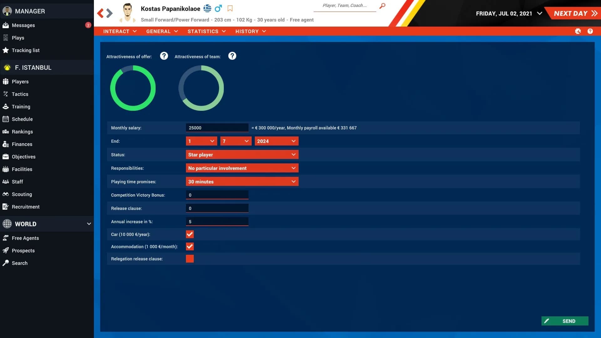 Pro Basketball Manager 2022 görsel 14
