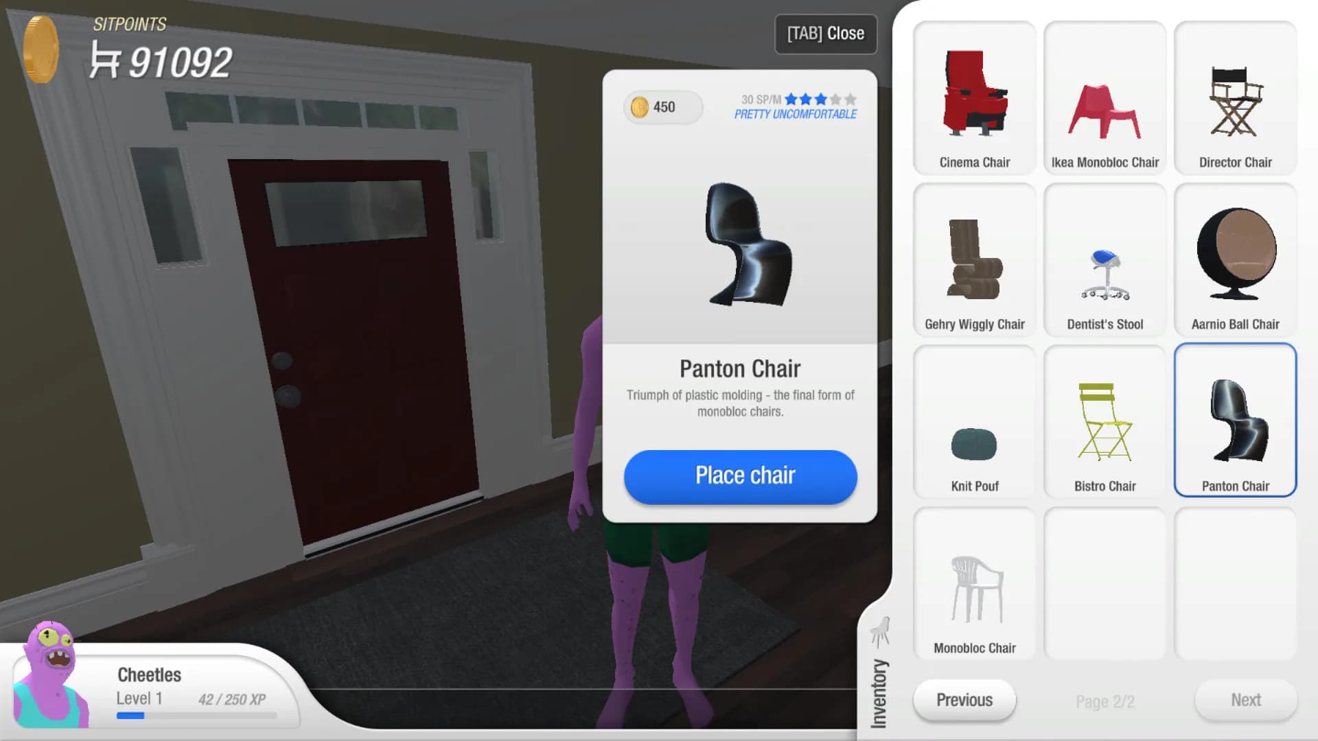 Chair Simulator görsel 3