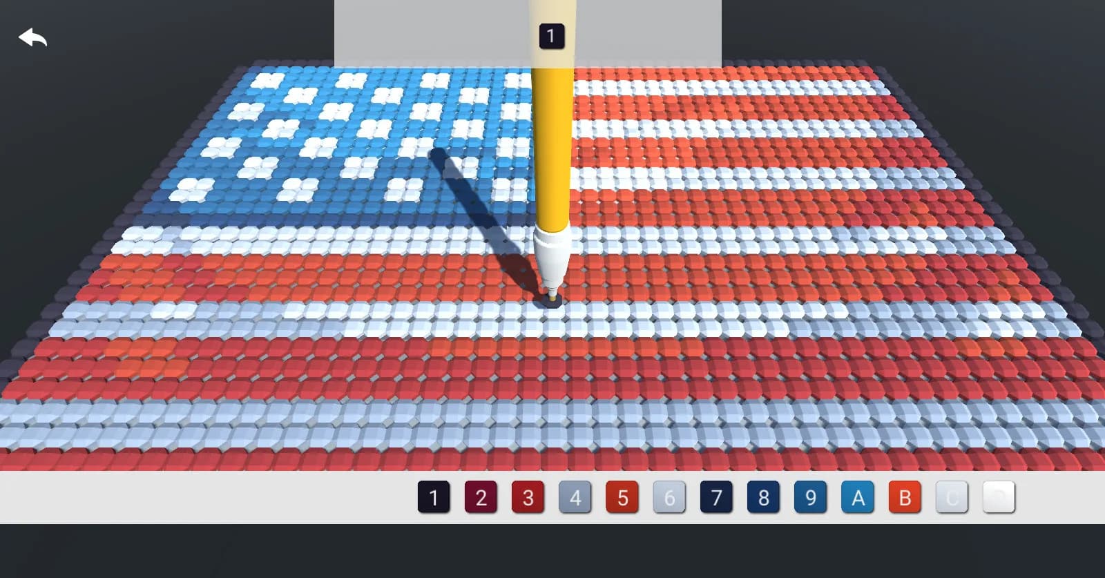 Flag Color Number - Painting and Coloring görsel 3