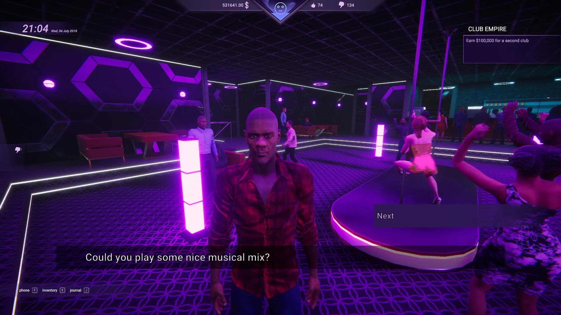 Nightclub Manager: Violet Vibe görsel 6