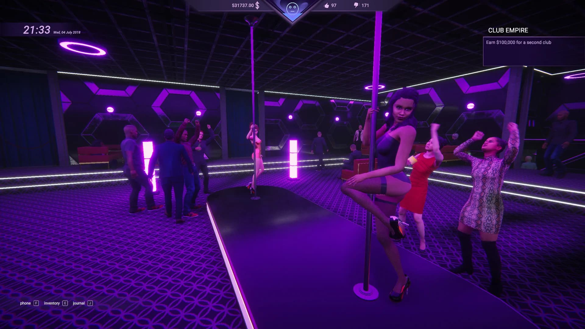 Nightclub Manager: Violet Vibe görsel 11