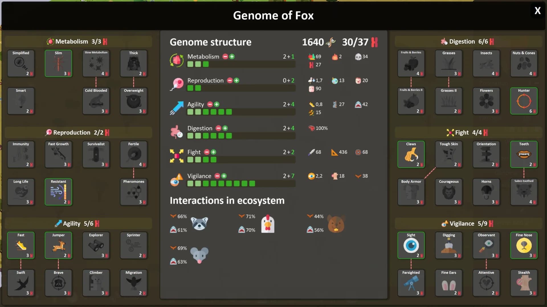 Territory: Animals Genetic Strategy görsel 3