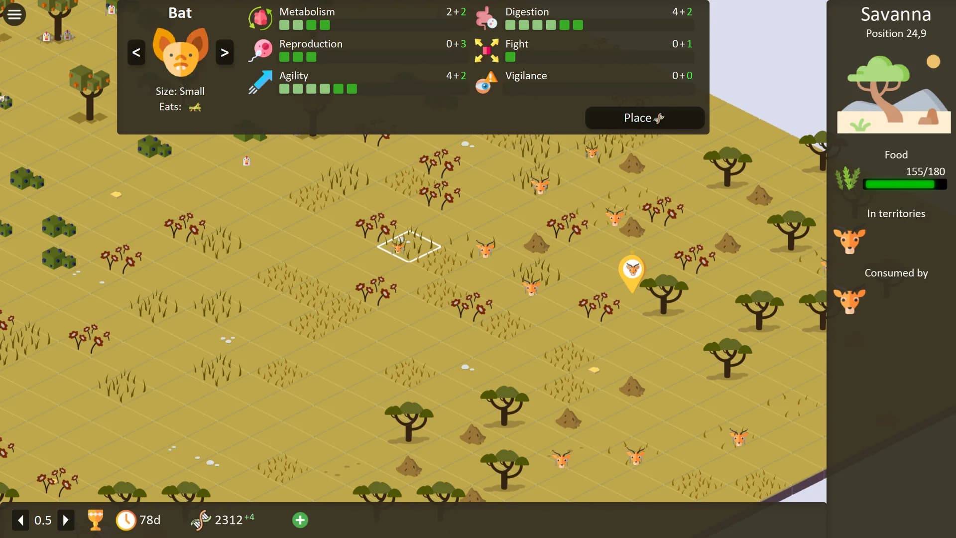 Territory: Animals Genetic Strategy görsel 4