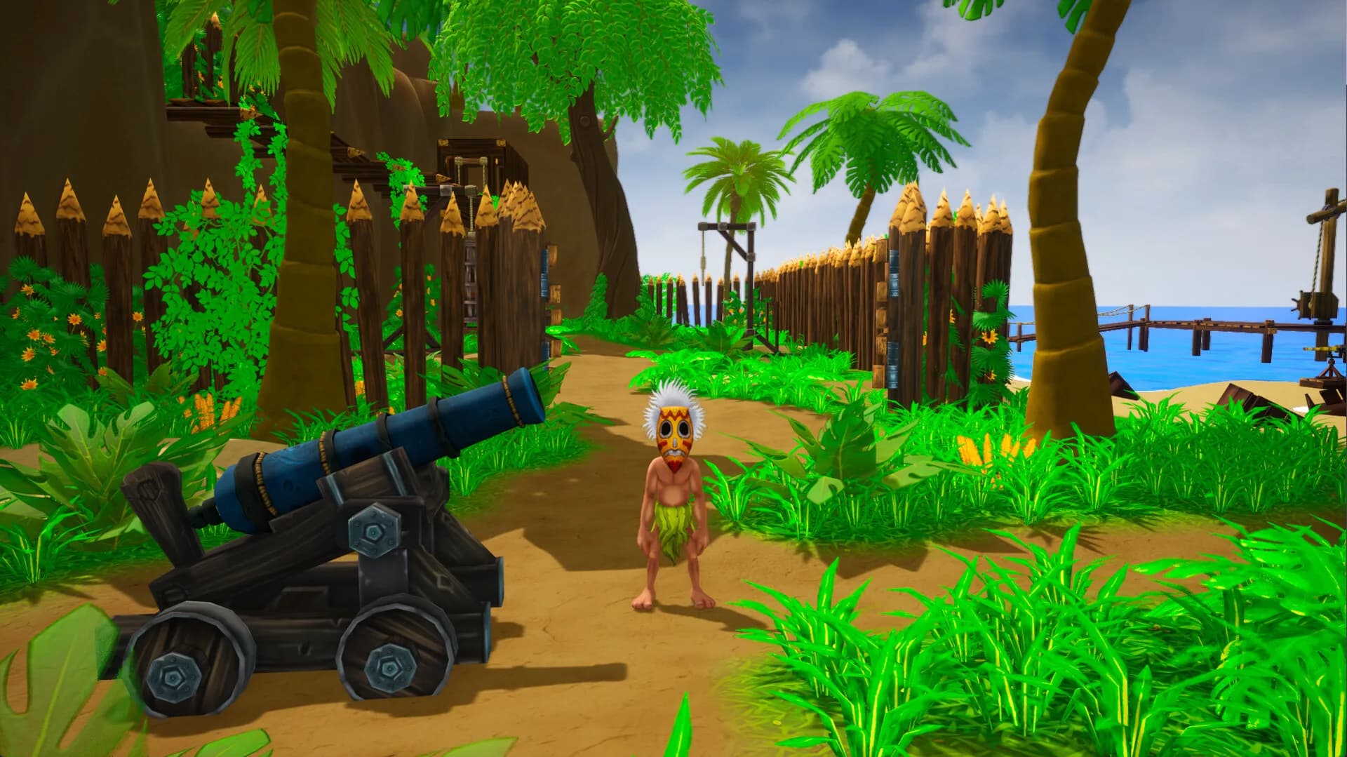Tiki: The Masked Journey görsel 2