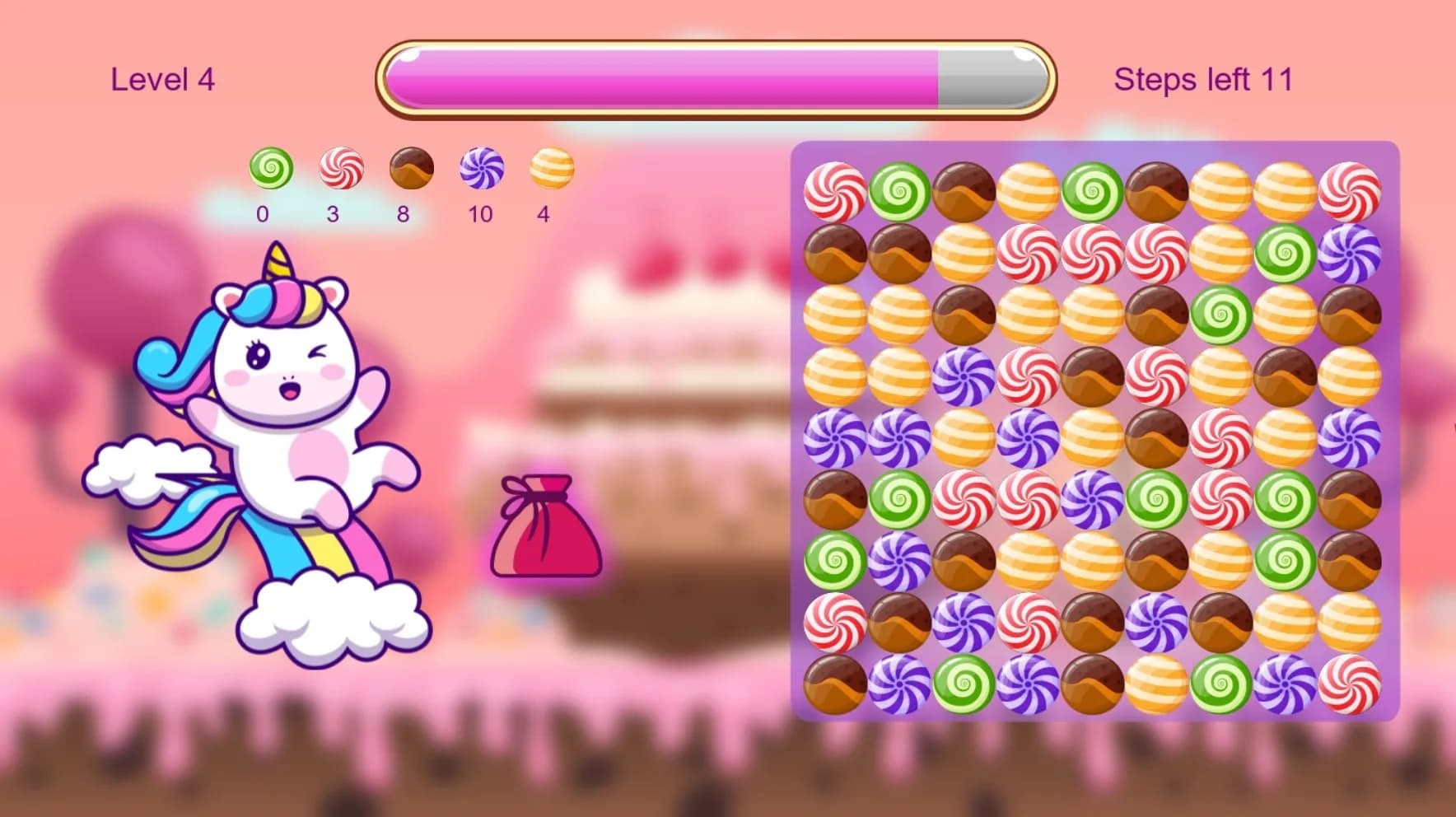 Unicorn and Sweets görsel 2