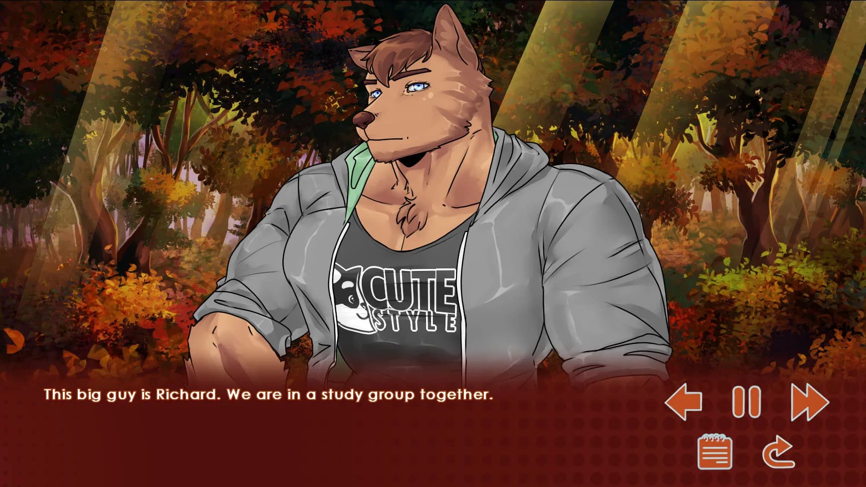 Run, Kitty! - A Furry Gay Visual Novel görsel 5