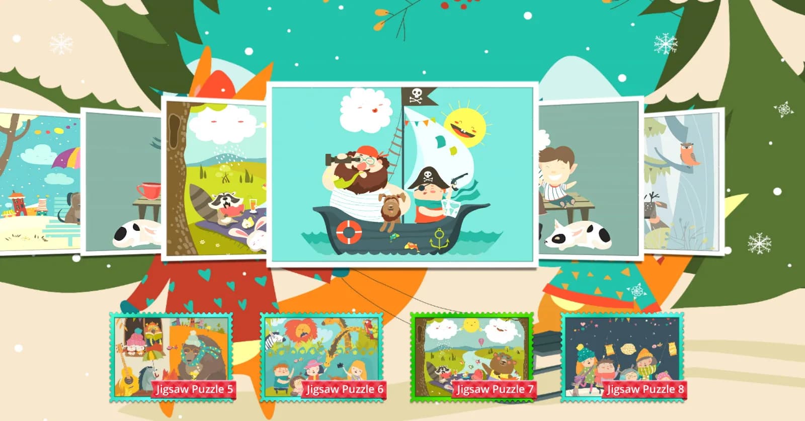 Children's Jigsaw Puzzles - Beautifully Illustrated görsel 3